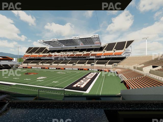 Reser Stadium - Section West Loge 2 Seat View