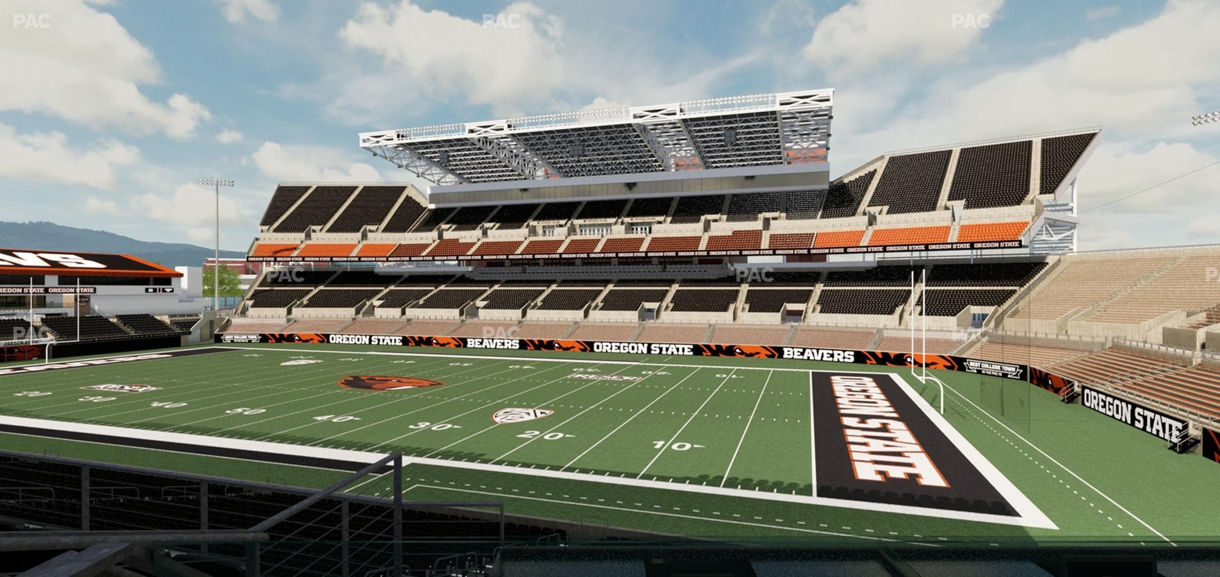 Reser Stadium - Section West Loge 20 Seat View
