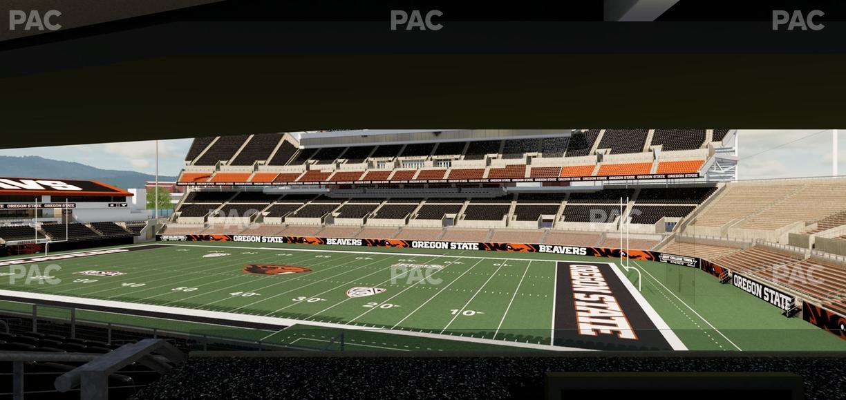 Reser Stadium - Section West Loge 21 Seat View