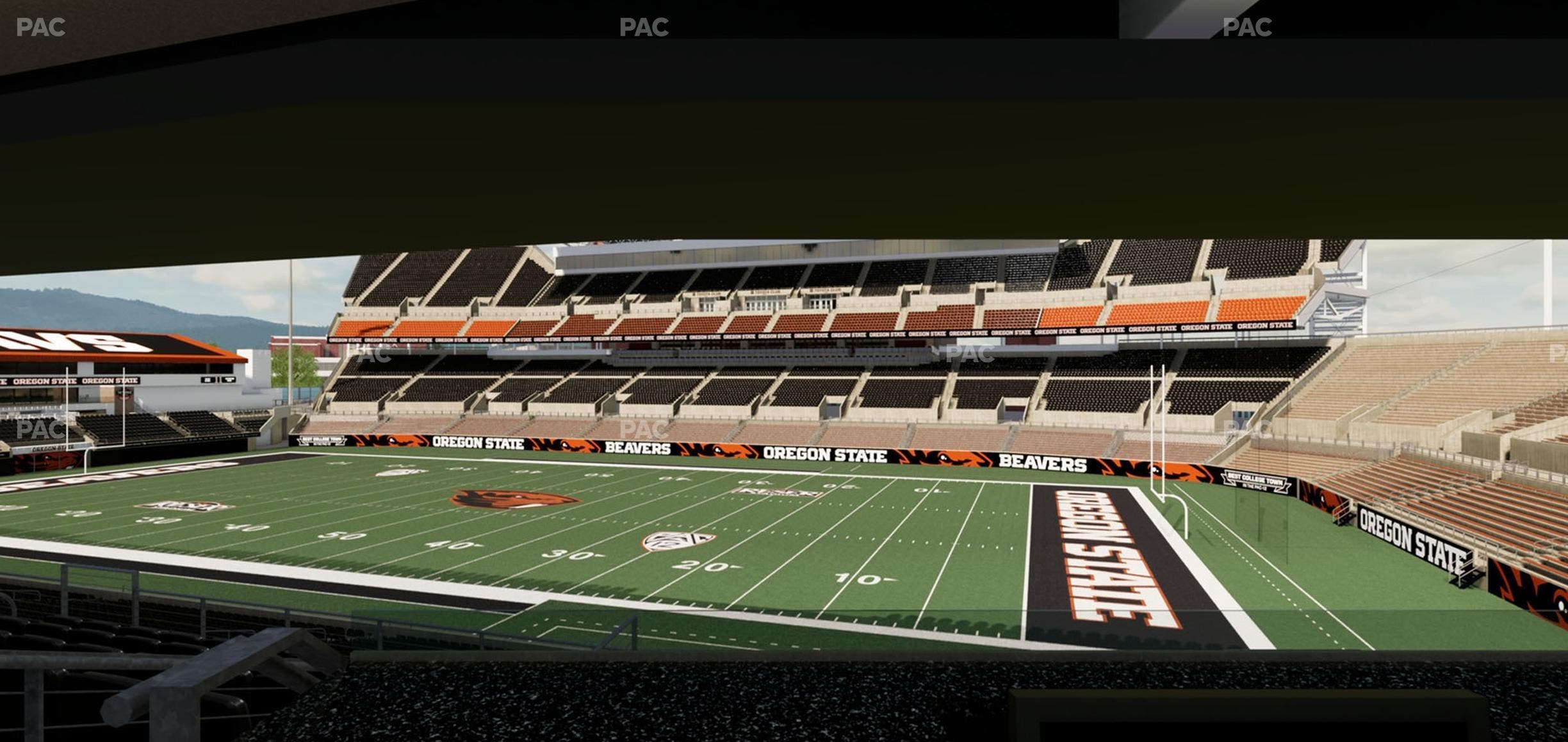 Reser Stadium - Section West Loge 21 Seat View