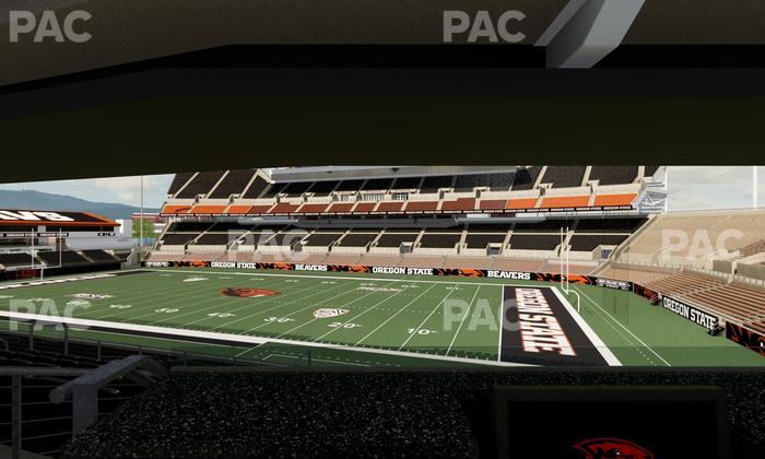Reser Stadium - Section West Loge 21 Seat View
