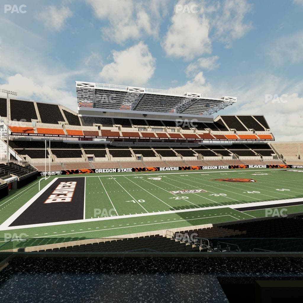 Reser Stadium - Section West Loge 22 Seat View