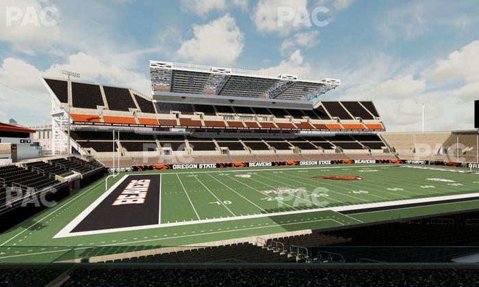 Reser Stadium - Section West Loge 22 Seat View