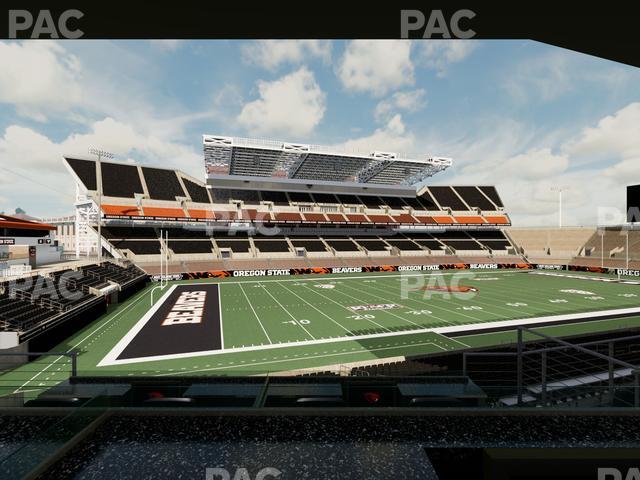 Reser Stadium - Section West Loge 23 Seat View