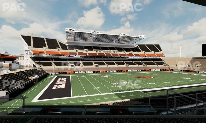 Reser Stadium - Section West Loge 23 Seat View