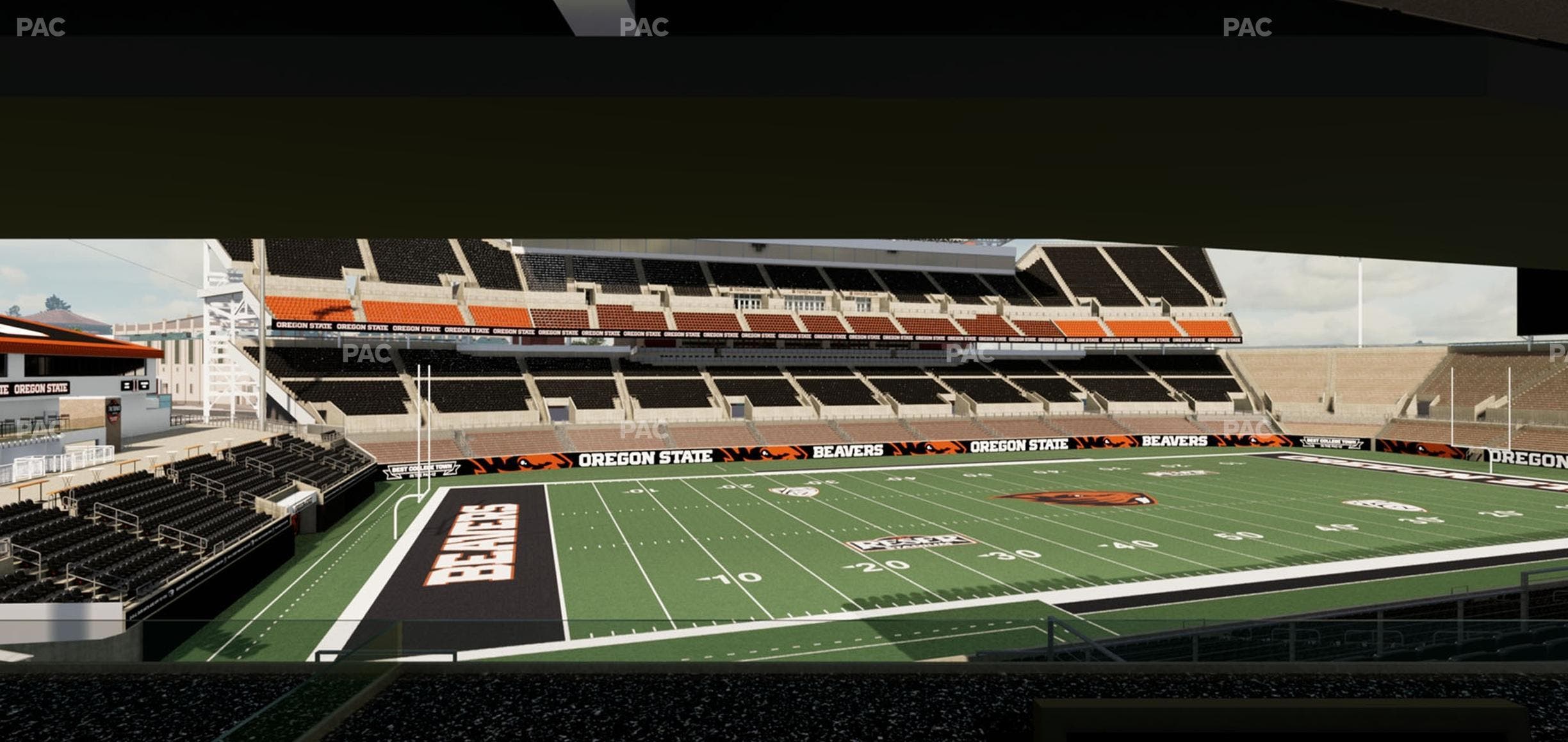 Reser Stadium - Section West Loge 24 Seat View