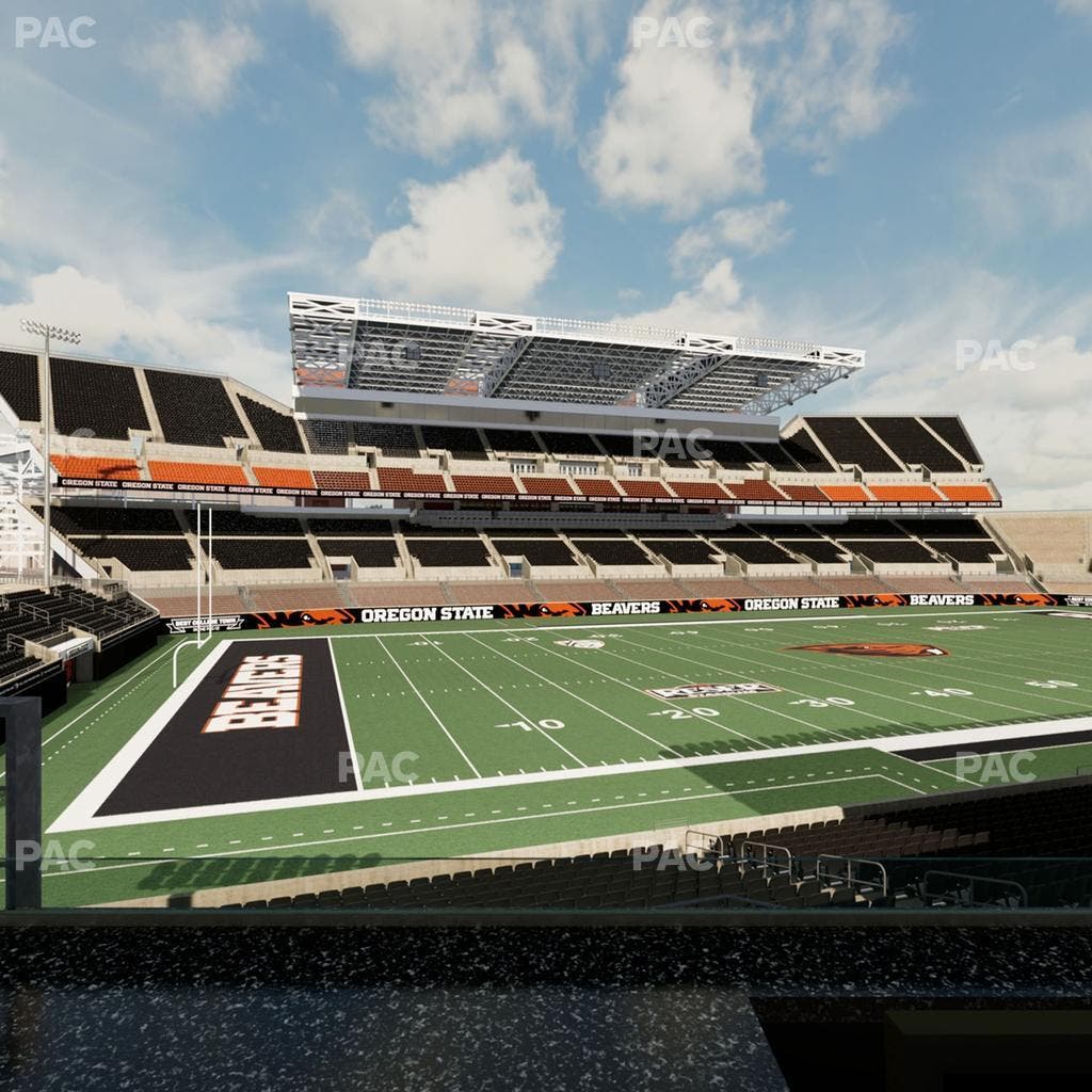 Reser Stadium - Section West Loge 25 Seat View