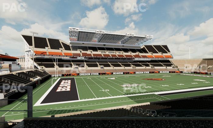Reser Stadium - Section West Loge 25 Seat View
