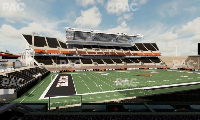 Reser Stadium - Section West Loge 26 Seat View