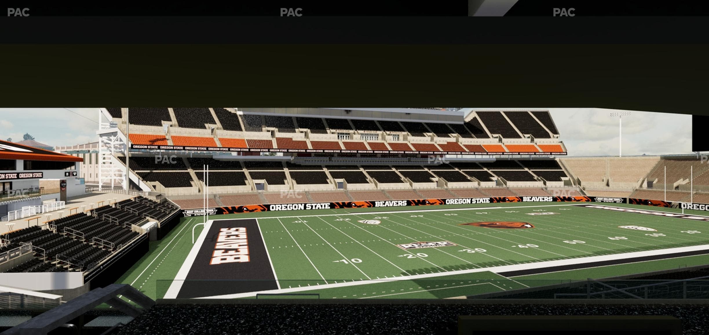 Reser Stadium - Section West Loge 27 Seat View