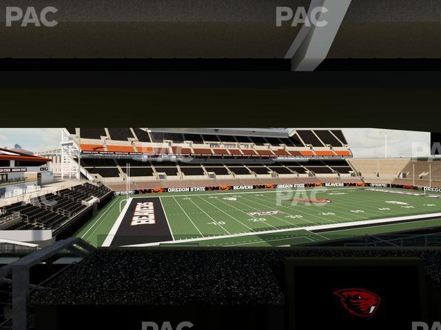 Reser Stadium - Section West Loge 27 Seat View