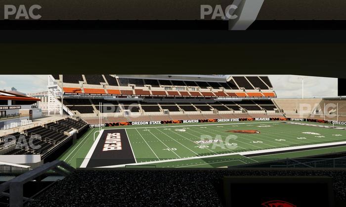 Reser Stadium - Section West Loge 27 Seat View