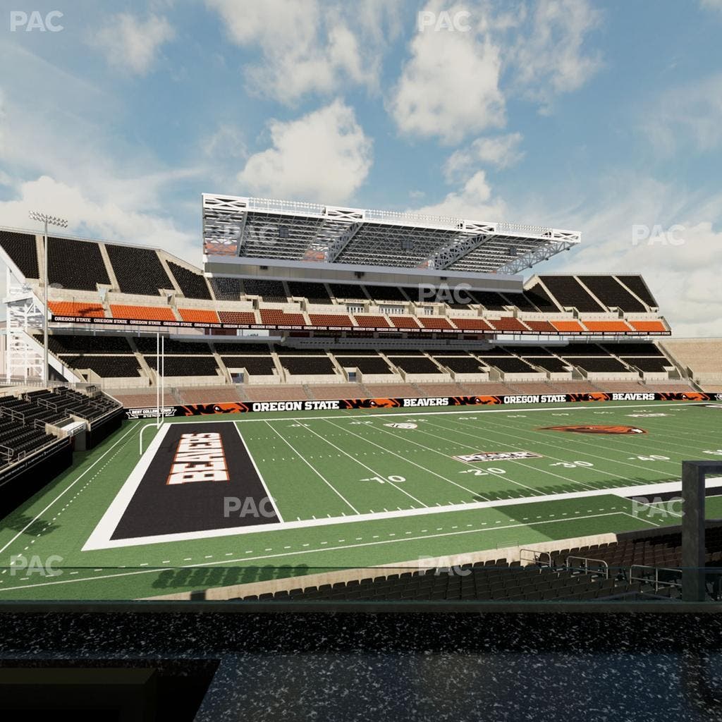 Reser Stadium - Section West Loge 28 Seat View