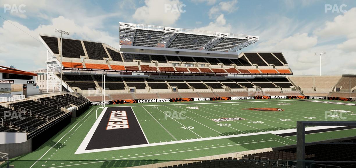 Reser Stadium - Section West Loge 28 Seat View