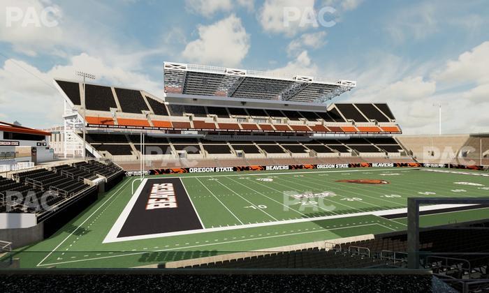 Reser Stadium - Section West Loge 28 Seat View