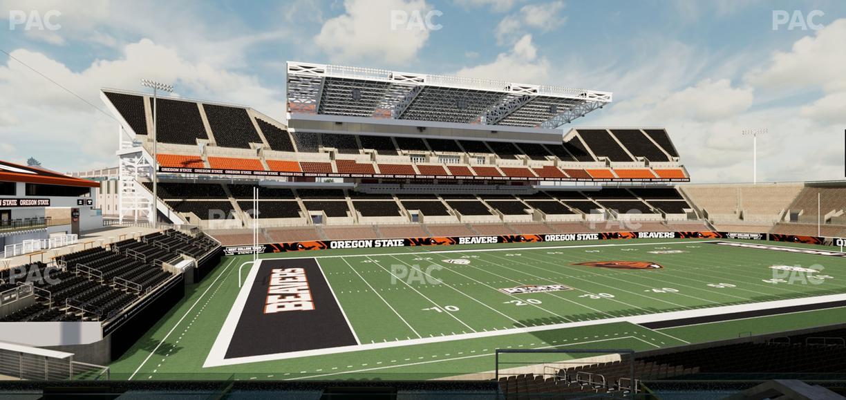 Reser Stadium - Section West Loge 29 Seat View