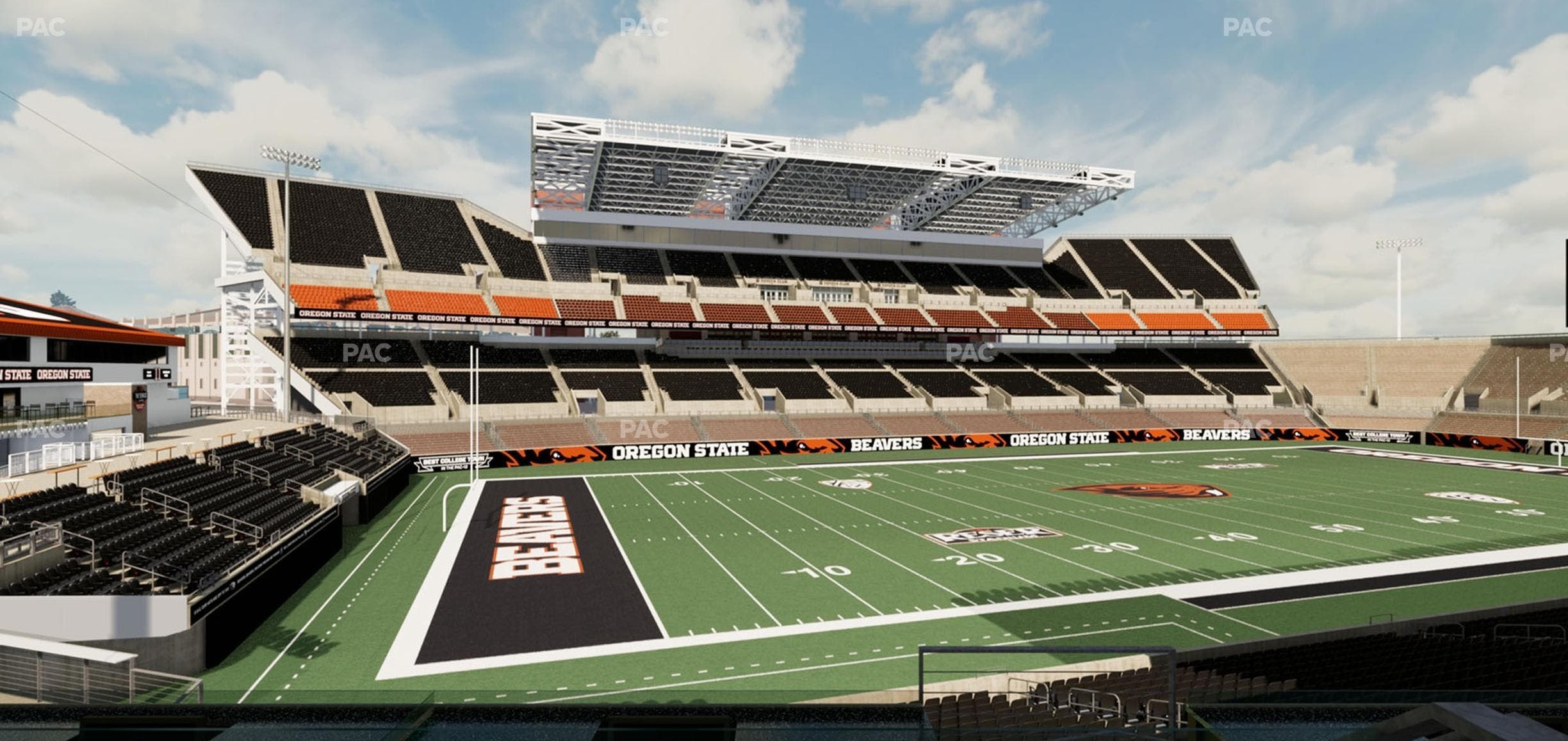 Reser Stadium - Section West Loge 29 Seat View
