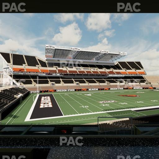 Reser Stadium - Section West Loge 29 Seat View