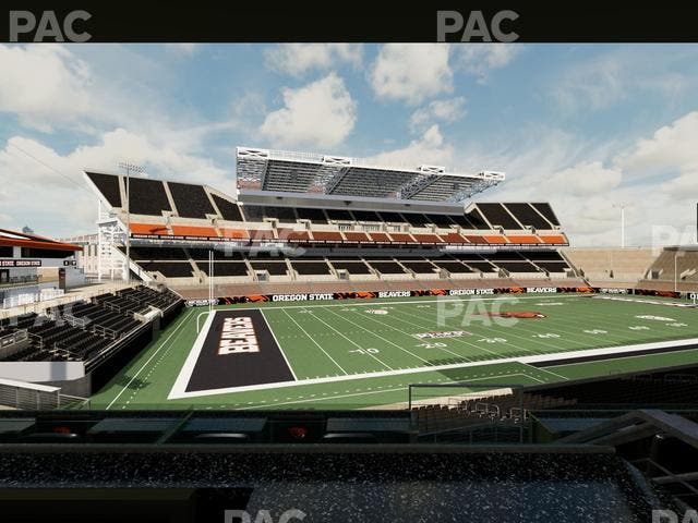 Reser Stadium - Section West Loge 29 Seat View
