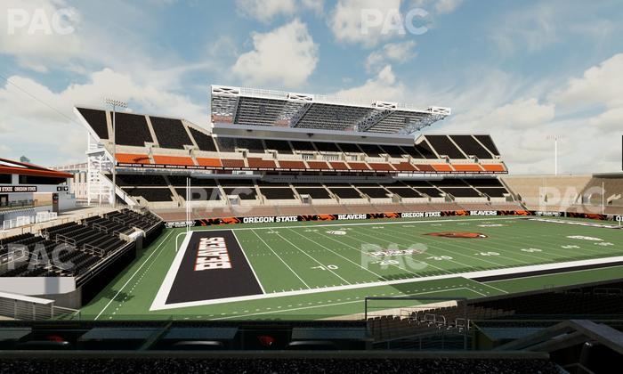 Reser Stadium - Section West Loge 29 Seat View