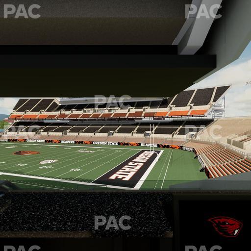 Reser Stadium - Section West Loge 3 Seat View