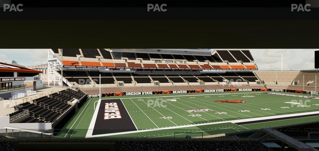 Reser Stadium - Section West Loge 30 Seat View