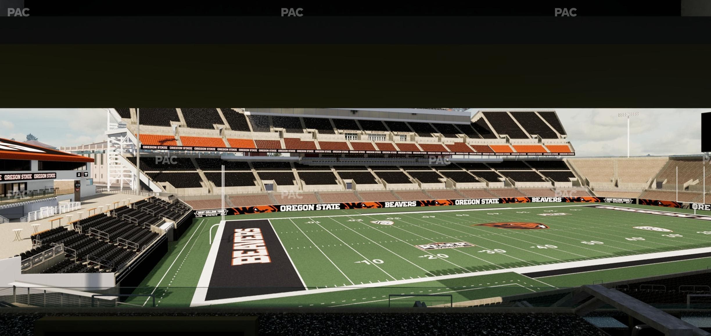 Reser Stadium - Section West Loge 30 Seat View