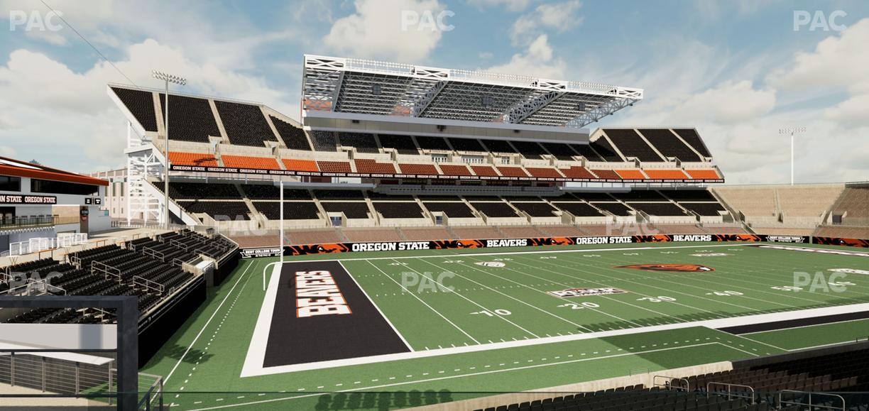 Reser Stadium - Section West Loge 31 Seat View