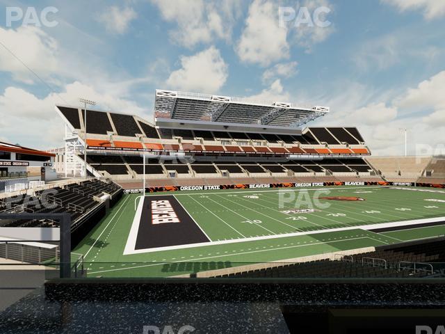 Reser Stadium - Section West Loge 31 Seat View