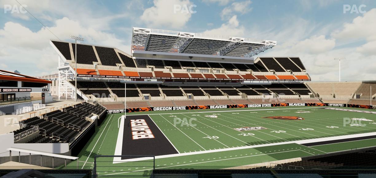 Reser Stadium - Section West Loge 32 Seat View