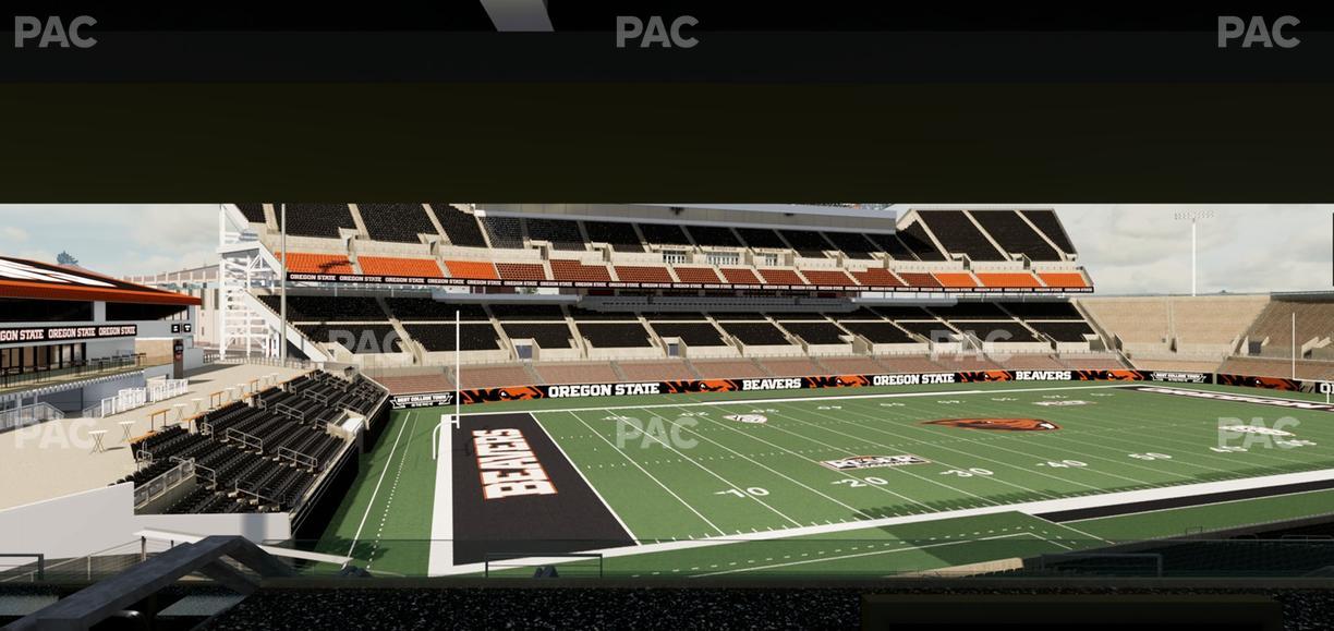 Reser Stadium - Section West Loge 33 Seat View