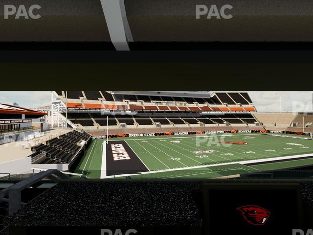 Reser Stadium - Section West Loge 33 Seat View
