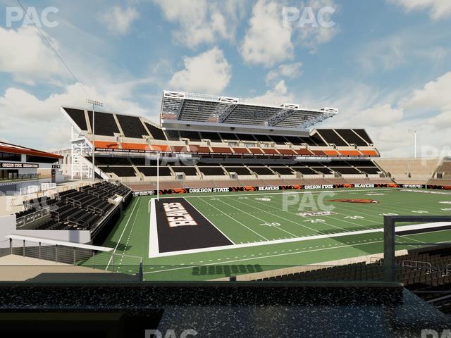 Reser Stadium - Section West Loge 34 Seat View