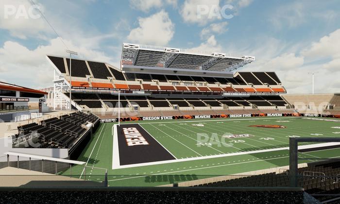 Reser Stadium - Section West Loge 34 Seat View