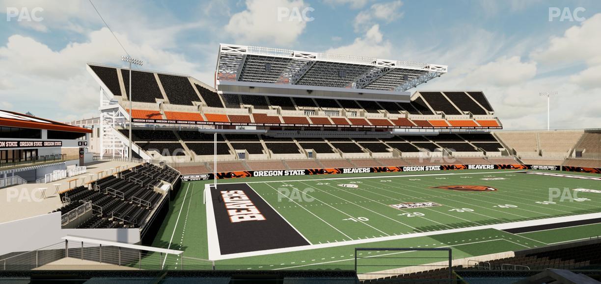 Reser Stadium - Section West Loge 35 Seat View