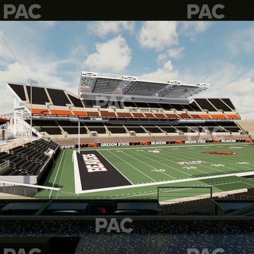 Reser Stadium - Section West Loge 35 Seat View