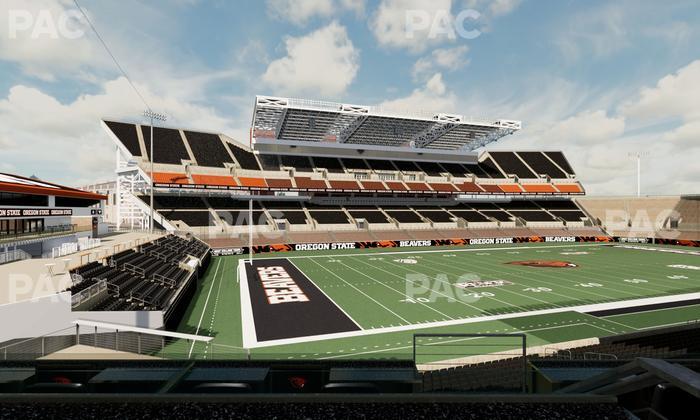 Reser Stadium - Section West Loge 35 Seat View