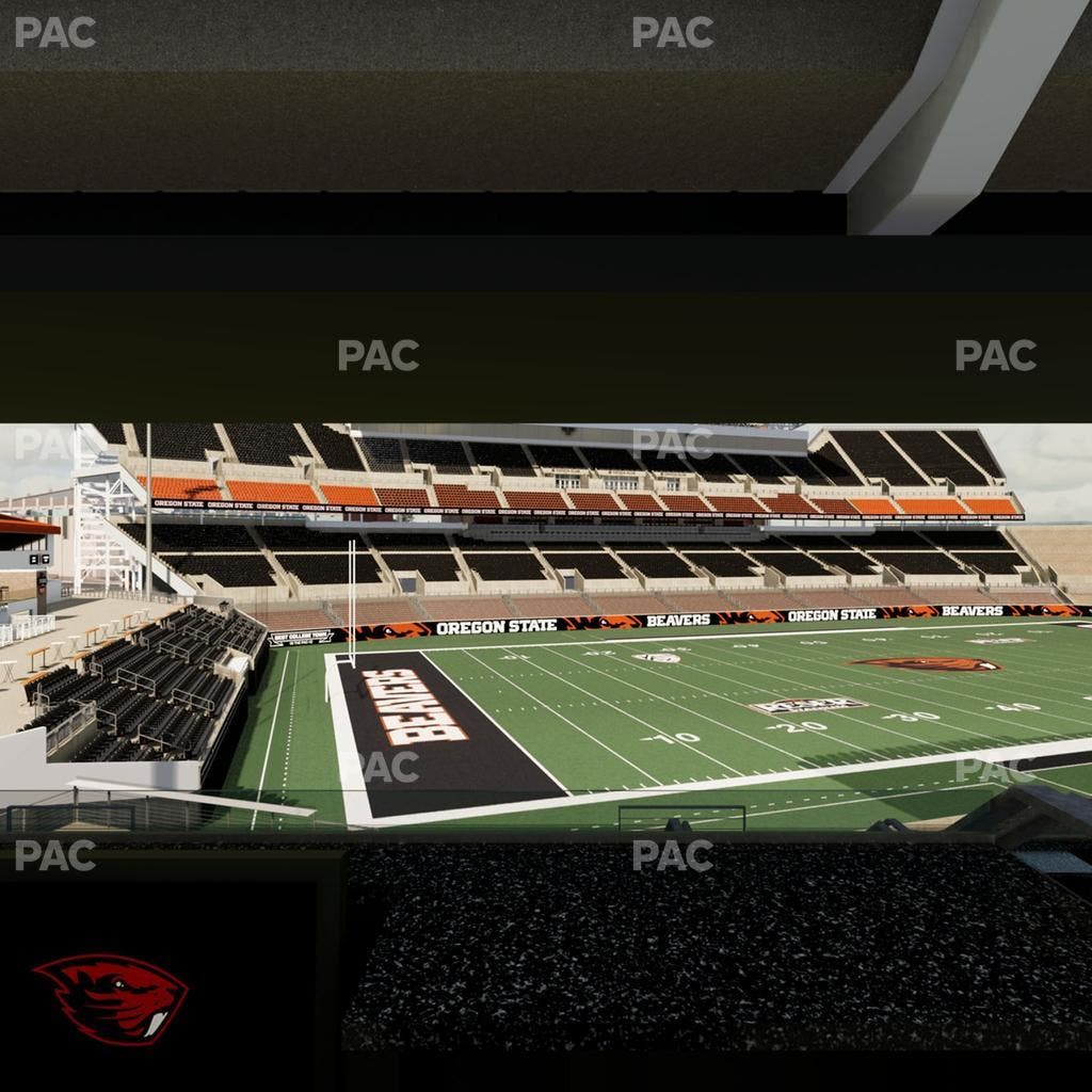 Reser Stadium - Section West Loge 36 Seat View