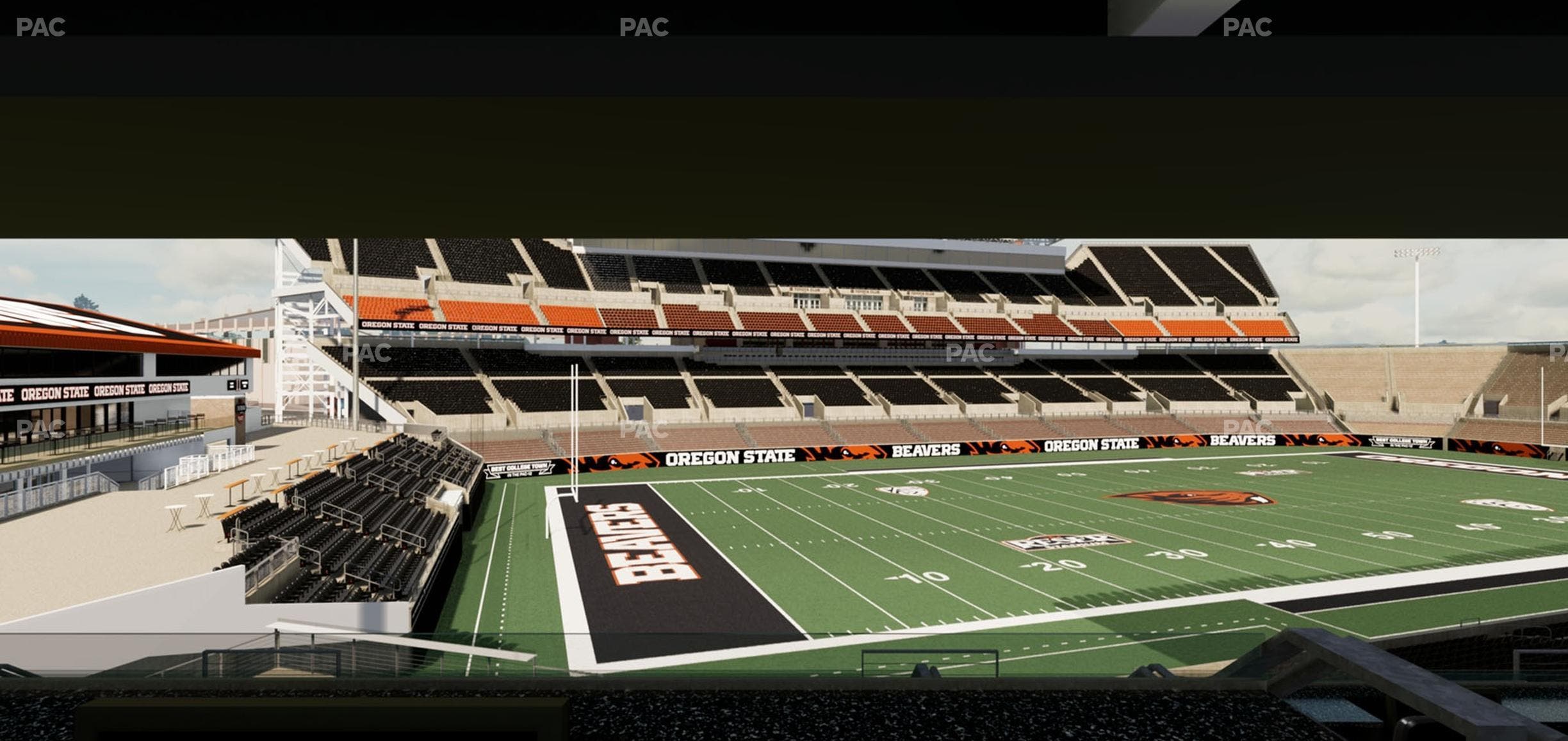 Reser Stadium - Section West Loge 36 Seat View