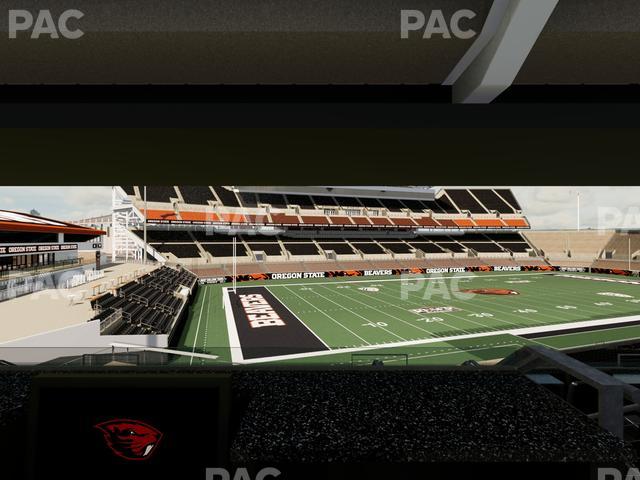 Reser Stadium - Section West Loge 36 Seat View