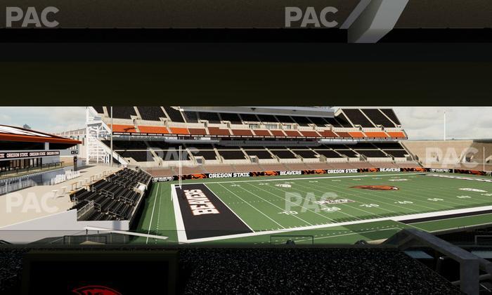 Reser Stadium - Section West Loge 36 Seat View