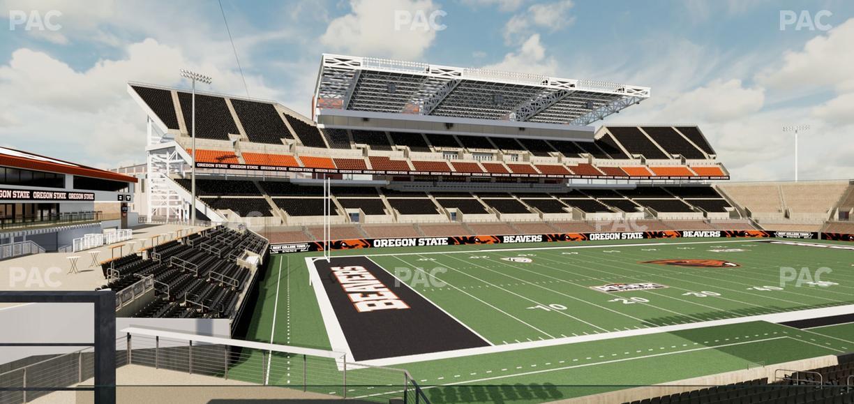 Reser Stadium - Section West Loge 37 Seat View