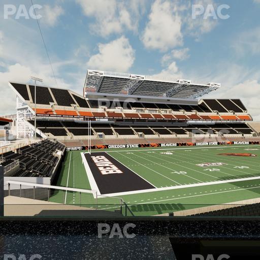 Reser Stadium - Section West Loge 37 Seat View