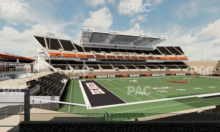 Reser Stadium - Section West Loge 37 Seat View