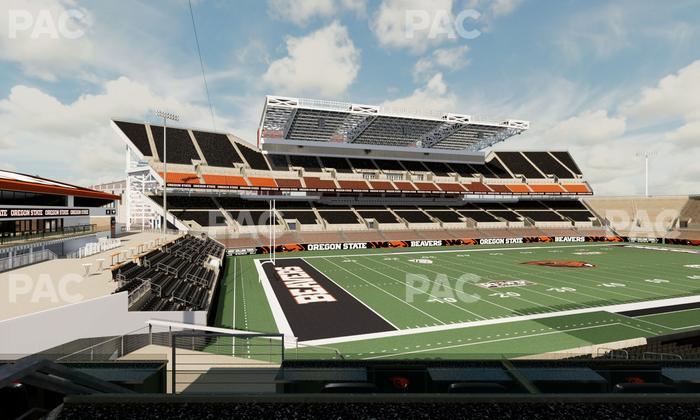 Reser Stadium - Section West Loge 38 Seat View