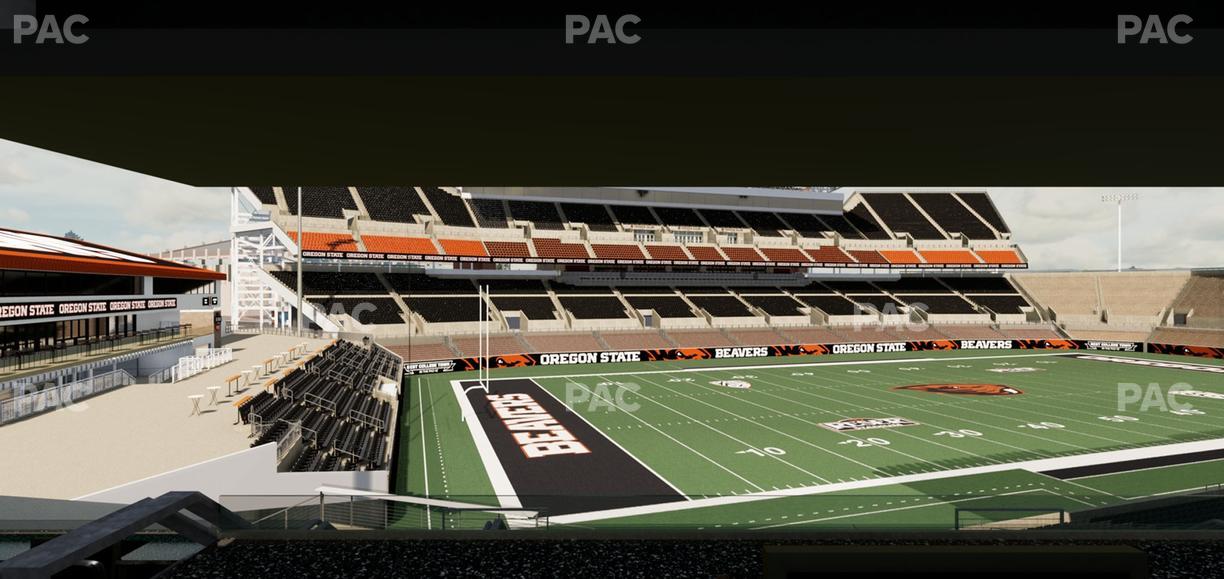 Reser Stadium - Section West Loge 39 Seat View