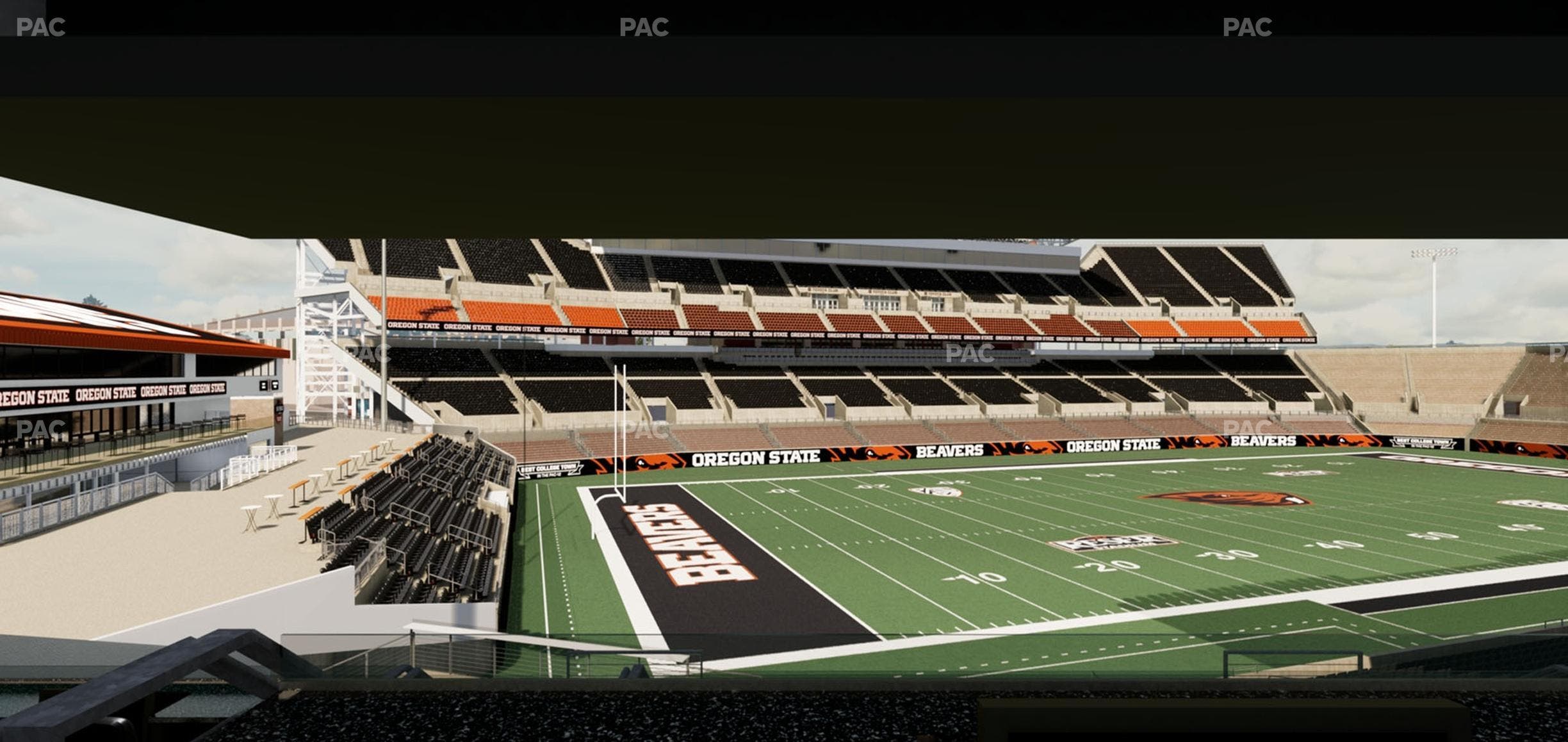 Reser Stadium - Section West Loge 39 Seat View