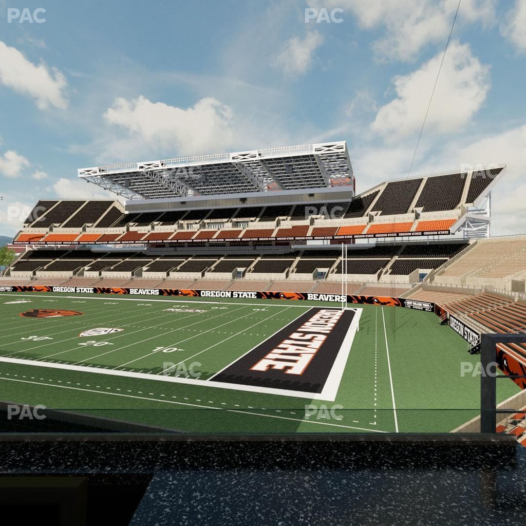 Reser Stadium - Section West Loge 4 Seat View
