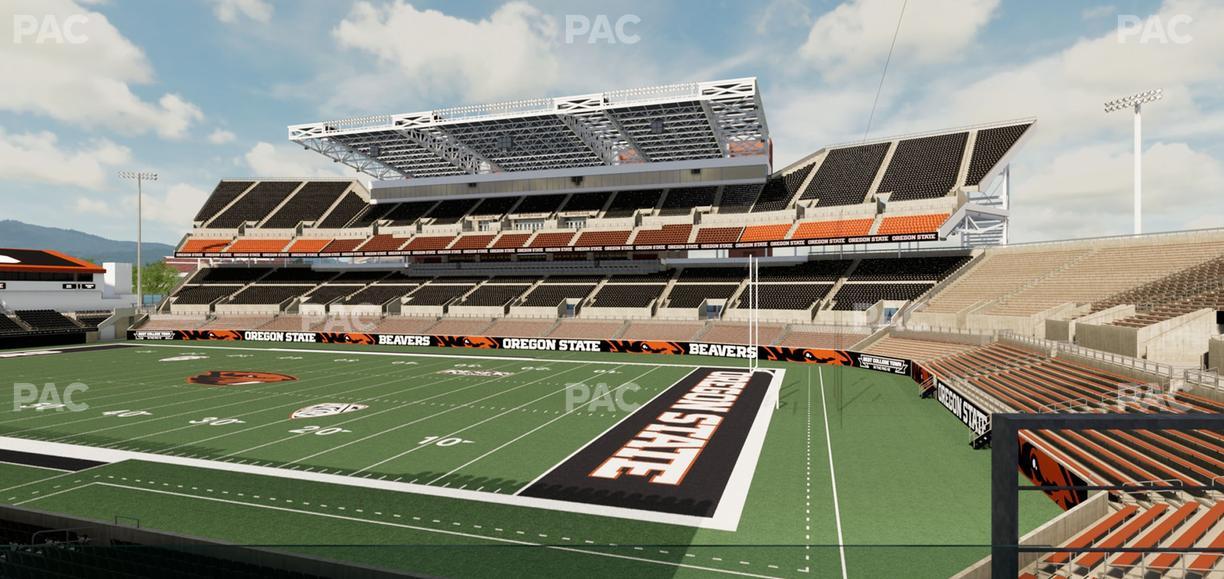 Reser Stadium - Section West Loge 4 Seat View