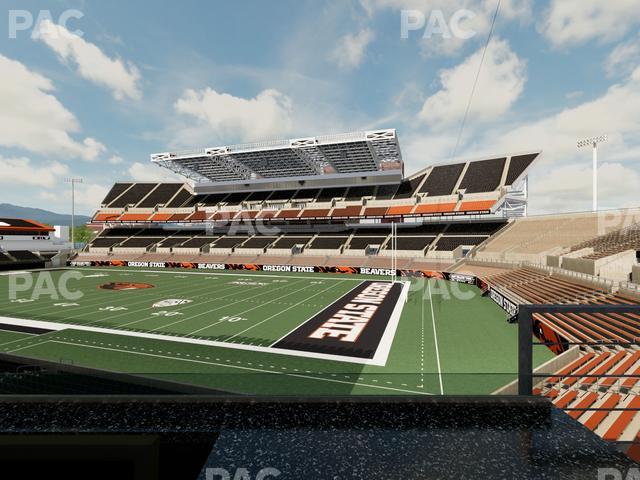 Reser Stadium - Section West Loge 4 Seat View